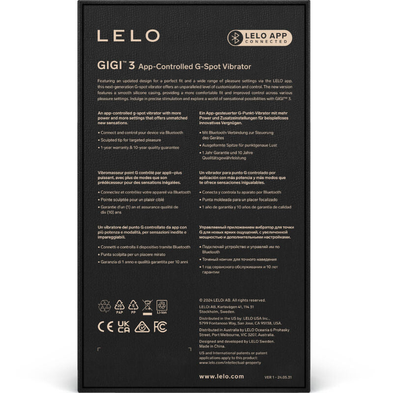 LELO - GIGI™ 3 G-PUNKT VIBRATOR PINK