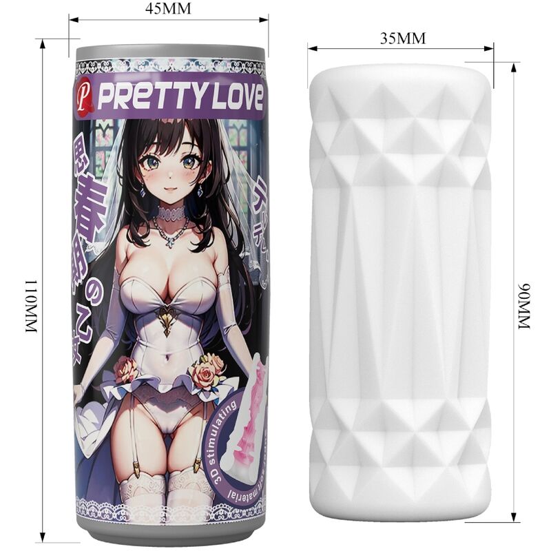 PRETTY LOVE - MANDLIG MAsturbator DÅSEMODEL 2