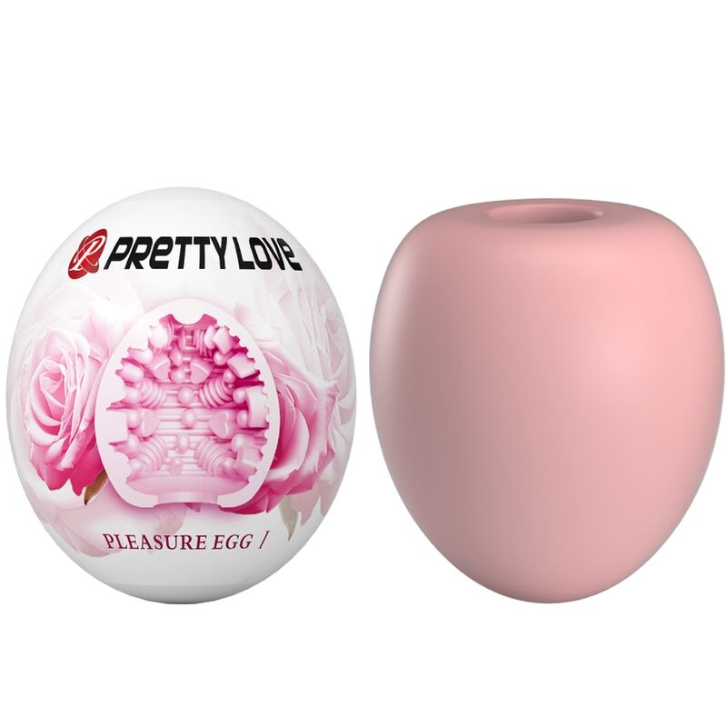 PRETTY LOVE - MANDLIG MATURBATOR ÆG PINK