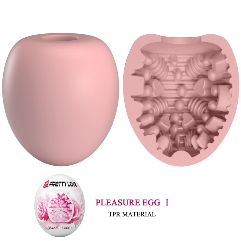 PRETTY LOVE - MANDLIG MATURBATOR ÆG PINK