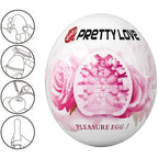 PRETTY LOVE - MANDLIG MATURBATOR ÆG PINK