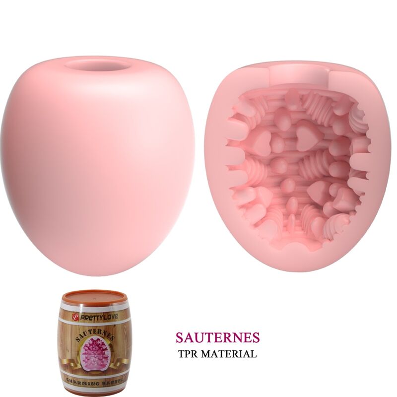PRETTY LOVE - MANDLIG MATURBATOR ÆG PINK MODEL 2