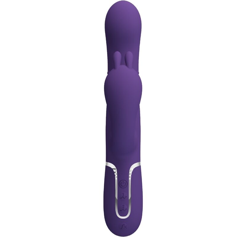 PRETTY LOVE - CAMMY TRIPLE VIBRATOR MULTIFUNKTION 4 I 1 LILLA