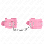 KINK - ENKLE HÅNDLEDSBÅND PINK JUSTERBARE 20-23 CM X 5,5 CM