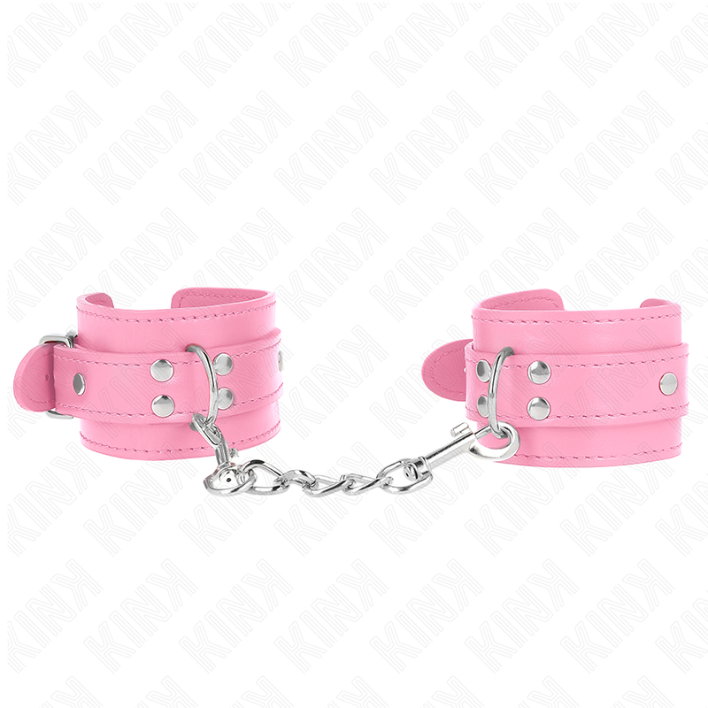 KINK - ENKLE HÅNDLEDSBÅND PINK JUSTERBARE 20-23 CM X 5,5 CM