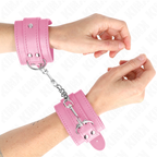 KINK - ENKLE HÅNDLEDSBÅND PINK JUSTERBARE 20-23 CM X 5,5 CM