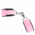 KINK - JUSTERBARE HÅNDLEDSBÆLTER I NEOPREN, PINK, JUSTERBARE 22-34 CM