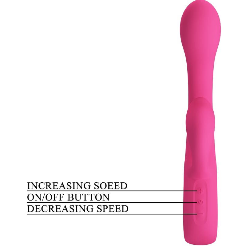 PRETTY LOVE - FRITZ KANINVIBRATOR 12 VIBRATIONER LYSE