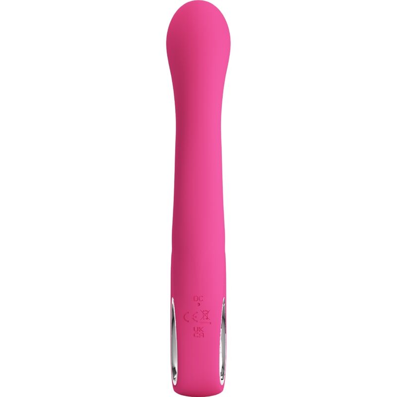 PRETTY LOVE - NOVAK KANINVIBRATOR 12 VIBRATIONER LYSERØD