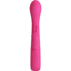 PRETTY LOVE - NOVAK KANINVIBRATOR 12 VIBRATIONER LYSERØD