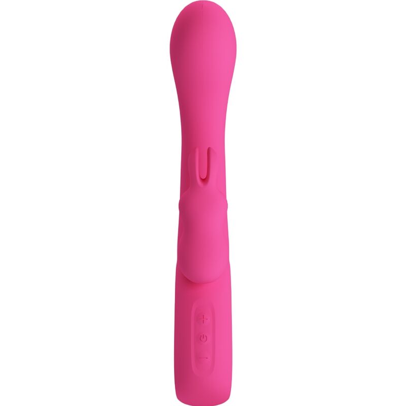 PRETTY LOVE - NOVAK KANINVIBRATOR 12 VIBRATIONER LYSERØD