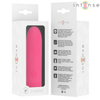 INTENSE - SYMONE USB GENOPLADELIG VIBRERINGSKUGLE 8 VIBRATIONER LYSERØD 10 X 2,2 CM