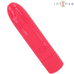 INTENSE - SYMONE USB GENOPLADELIG VIBRERINGSKUGLE 8 VIBRATIONER RØD 10 X 2,2 CM