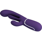 PRETTY LOVE - SHANIA TRIPLE KANINVIBRATOR MULTIFUNKTIONS LILLA