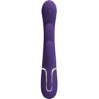 PRETTY LOVE - SHANIA TRIPLE KANINVIBRATOR MULTIFUNKTIONS LILLA