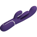 PRETTY LOVE - SHANIA TRIPLE KANINVIBRATOR MULTIFUNKTIONS LILLA