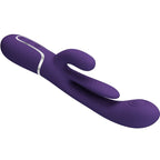 PRETTY LOVE - SHANIA TRIPLE KANINVIBRATOR MULTIFUNKTIONS LILLA