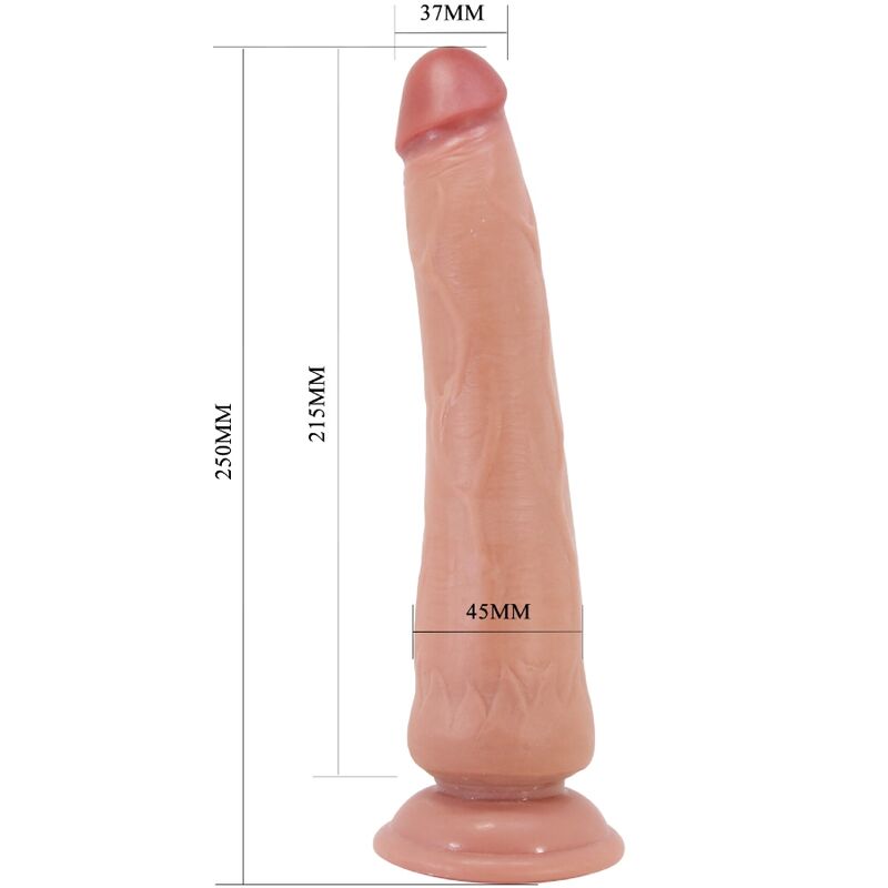 PRETTY LOVE - TIEMEYER REALISTISK DILDO 25 CM MODEL 2 FLESH