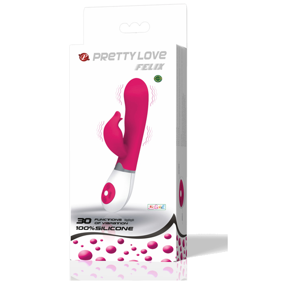 PRETTY LOVE - FLIRTEVIBRATOR MED FELIX-STIMULATOR