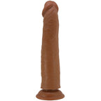 PRETTY LOVE - SHARIFE REALISTISK DILDO 25 CM BRUN
