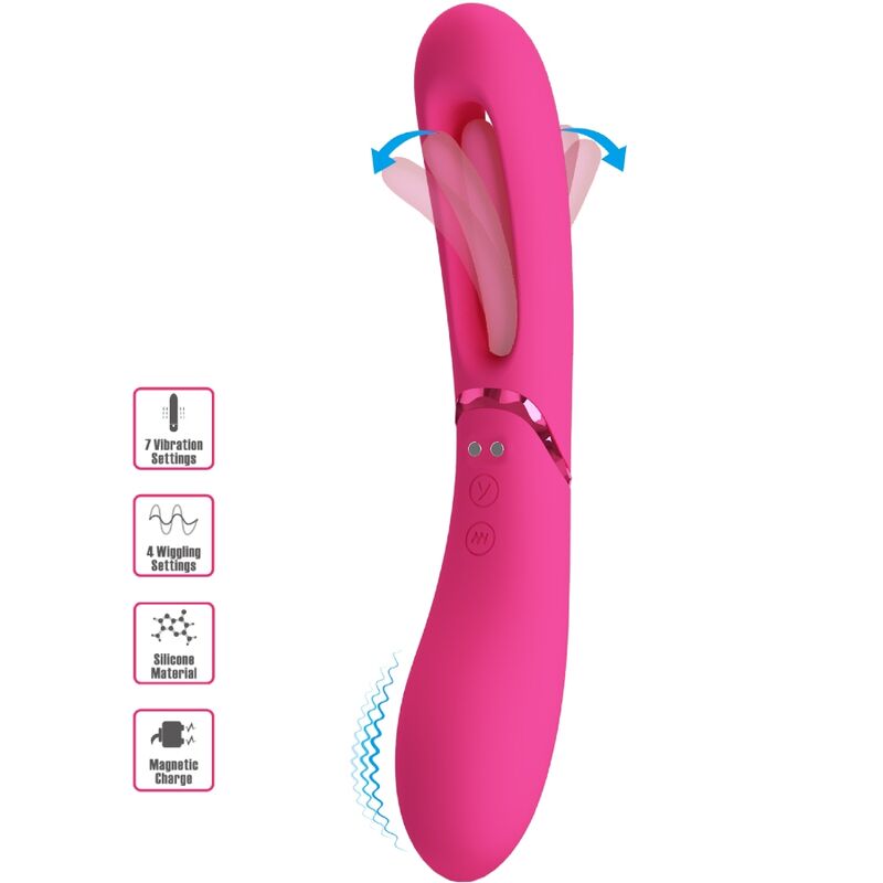 ROMANCE - LEXIE G-PUNKT VIBRATOR 7 VIBRATIONER PINK