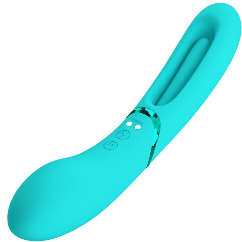 ROMANCE - LEXIE G-PUNKT VIBRATOR 7 VIBRATIONER BLÅ