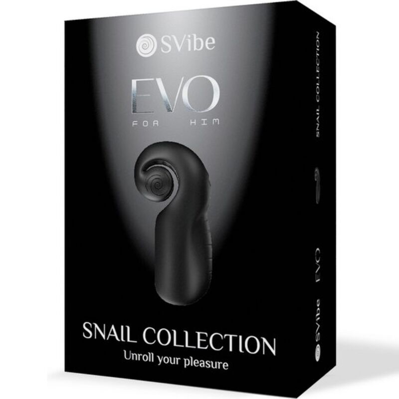 SNAIL VIBE - EVO FOR HAM MANDLIG MATURBATOR SLIDE NRULLE SORT