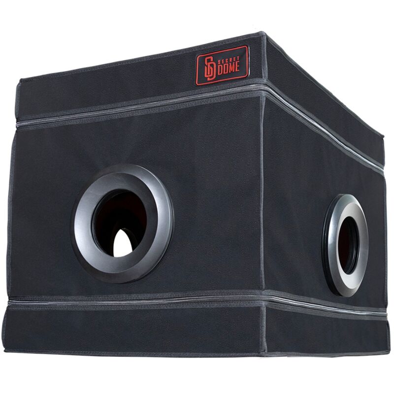 SECRET DOME - KINK CLUB LA NICHE CABINET SORT & RØD