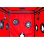 SECRET DOME - KINK CLUB CABIN SCANDALE SORT & RØD