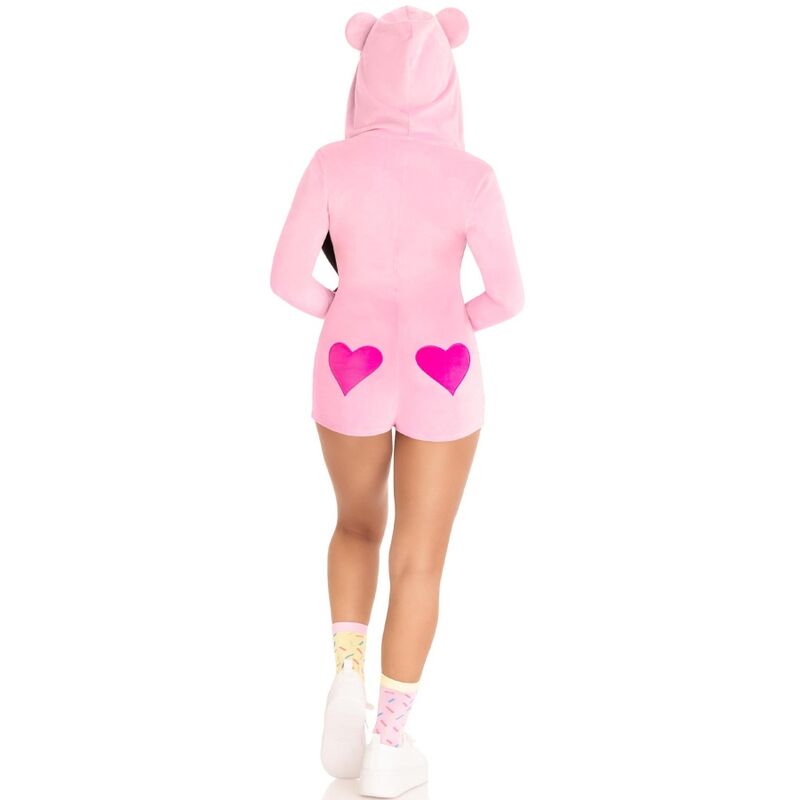 LEG AVENUE - BAMSE-FLØJLSBODY PINK S