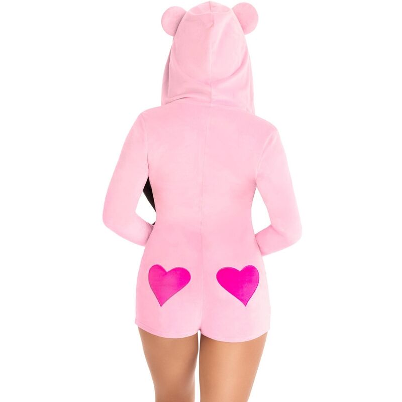 LEG AVENUE - BAMSE-FLØJLSBODY PINK M
