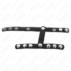 KINK - PENIS RING MED 3 JUSTERBARE BALL SPLITTER STROPPER