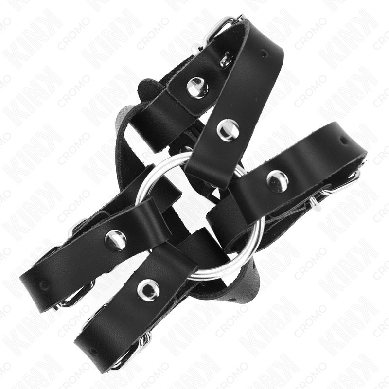 KINK - PENIS RING MED FLERE JUSTERBARE STROPPER