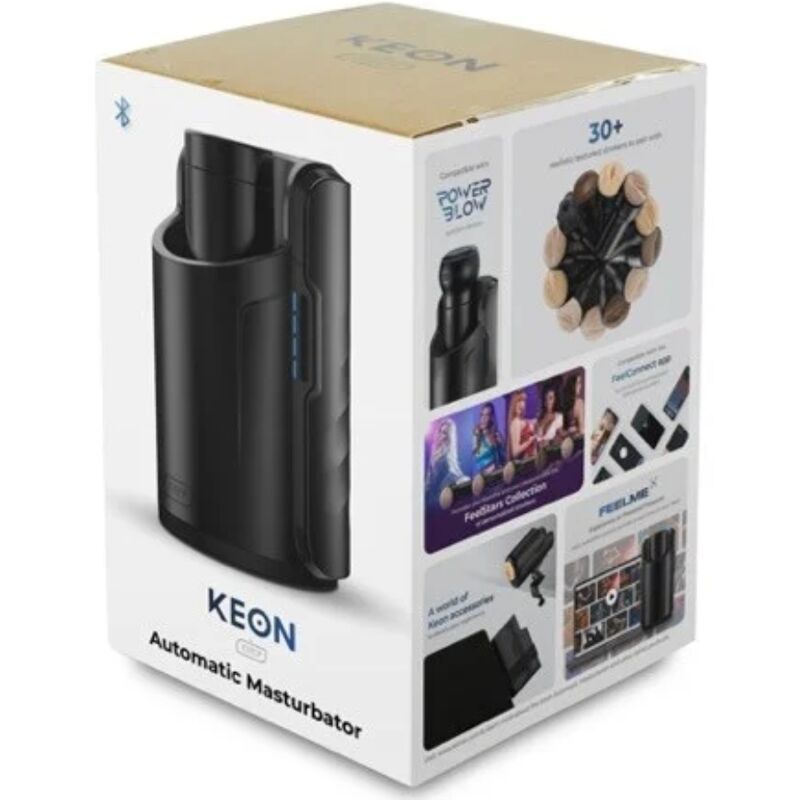 KIIROO - KEON COMBO SÆT AF KIIROO + FEEL STROKER BLACK