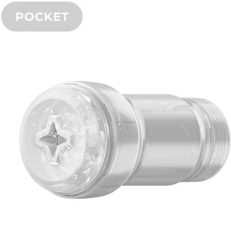 KIIROO - FEEL POCKET STROKER CRYSTAL AF KIIROO TRANSPARENT