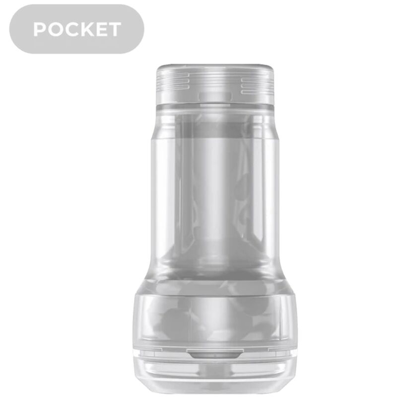 KIIROO - FEEL POCKET STROKER CRYSTAL AF KIIROO TRANSPARENT