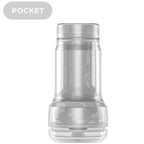 KIIROO - FEEL POCKET STROKER CRYSTAL AF KIIROO TRANSPARENT