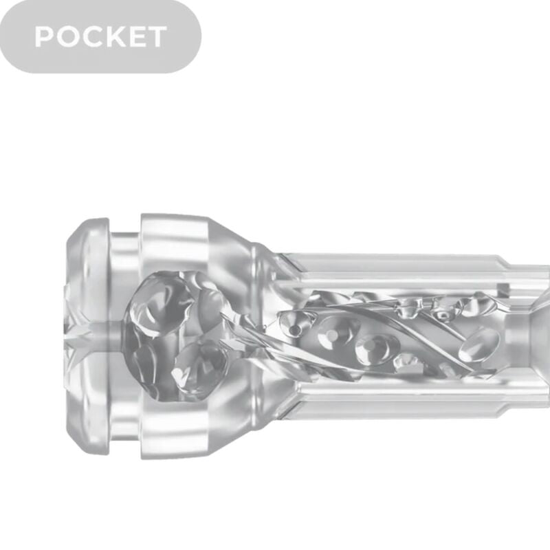 KIIROO - FEEL POCKET STROKER CRYSTAL AF KIIROO TRANSPARENT
