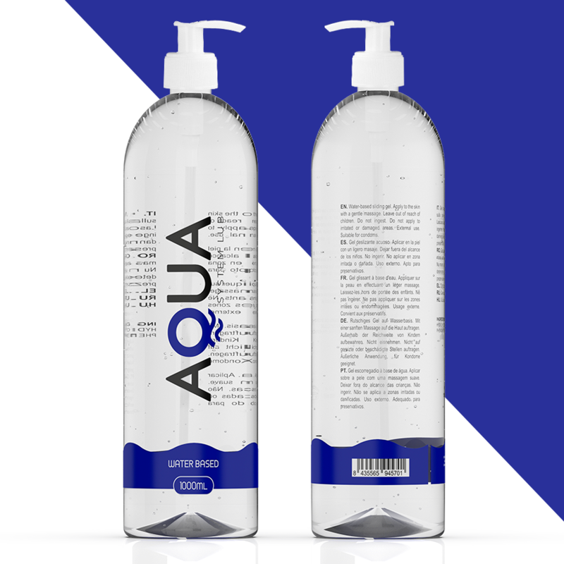 AQUA QUALITY - VANDBASERET GLIDEMIDDEL 1000 ML