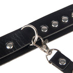 SUBBLIME - 953690 HÅNDJERN MED BONDAGEBÆLTE SORT ÉN STØRRELSE