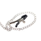 SUBBLIME - 953720 BONDAGE LÆDERREM BRYSTKLEMMER SORT ÉN STØRRELSE