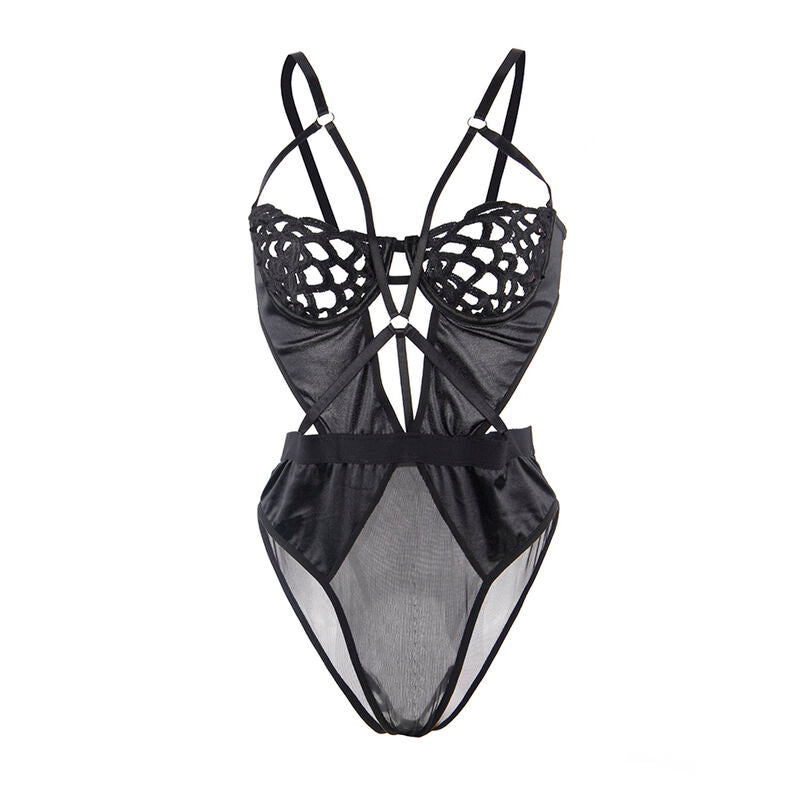 SUBBLIME - 954055 SEXY BLONDEBODYSUIT SORT S/M