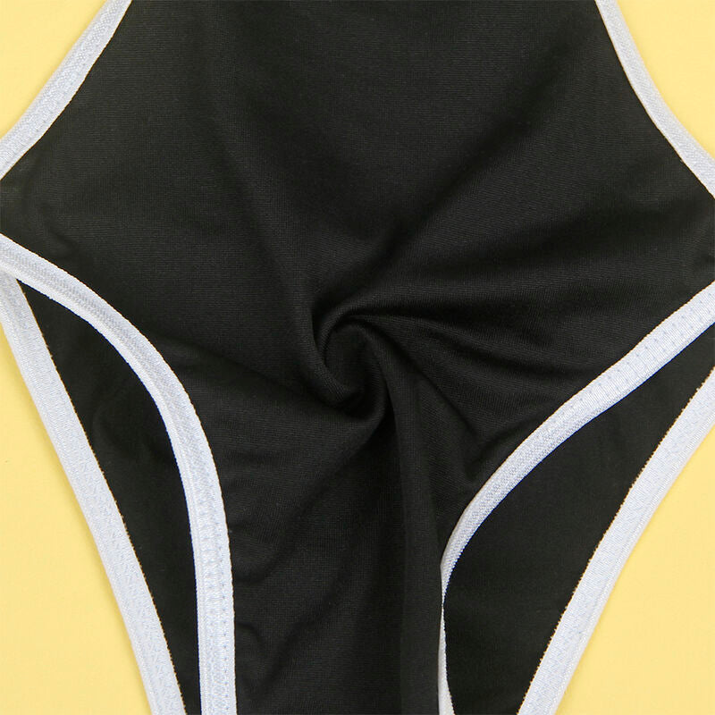 SUBBLIME - 954314 SEXET STUEPIGEKOSTUME SORT/HVID L/XL