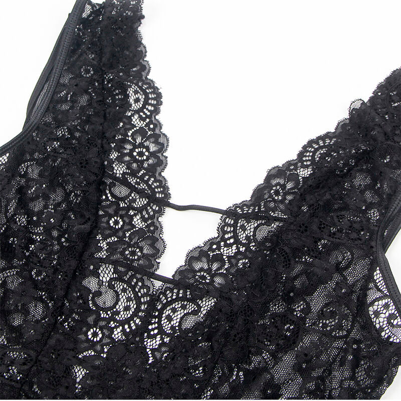 SUBBLIME - 954383 SEXY BODY MED HÅNDTAGSBÆLTE SORT S/M