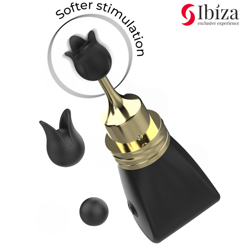 IBIZA - KLITO STIMULATOR 3 HOVEDER MED BUE
