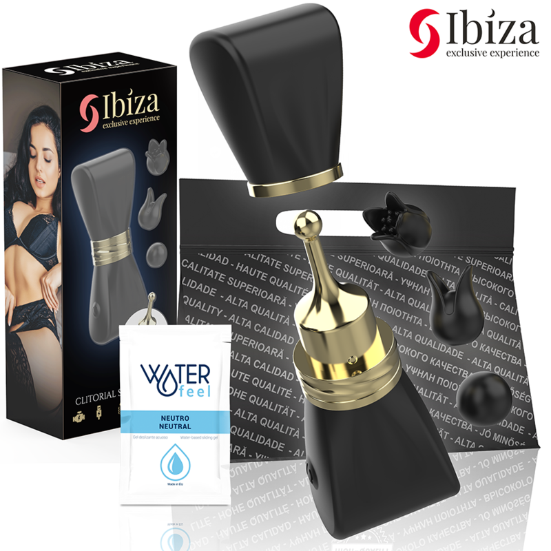 IBIZA - KLITO STIMULATOR 3 HOVEDER MED BUE