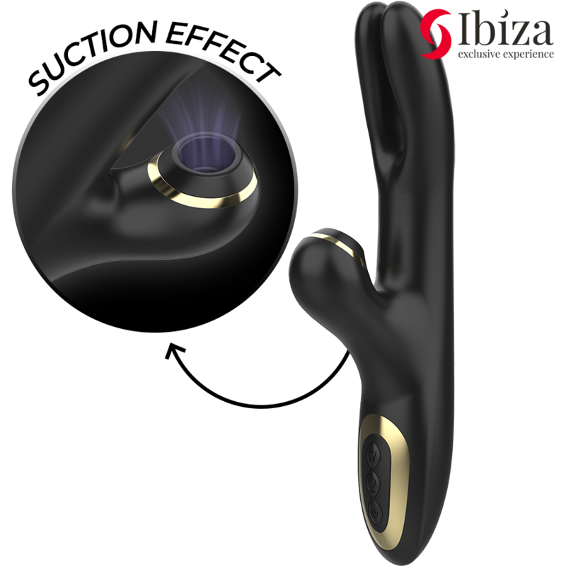 IBIZA - DOBBELT VIBRATOR KLEMME SORT