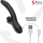 IBIZA - HI-TECH RABITT BØRSTENDE MULTICELLE KLITORIAL OG DOBBELT BØLGEVIBRATOR