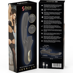 IBIZA - HI-TECH RABITT BØRSTENDE MULTICELLE KLITORIAL OG DOBBELT BØLGEVIBRATOR