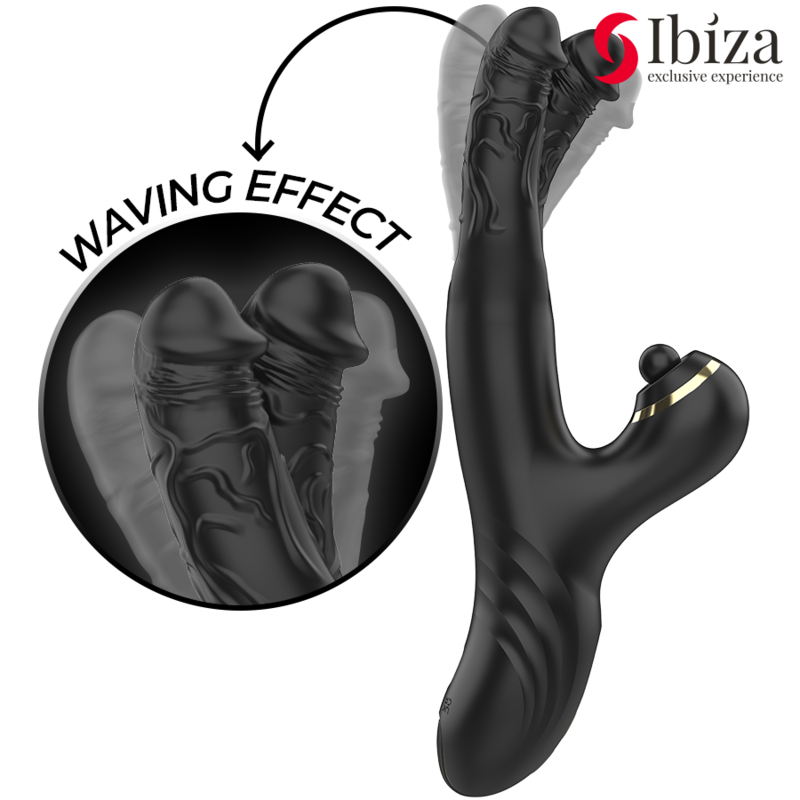 IBIZA - TWO DRAGONS DOBBELTVIBRATOR SORT